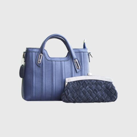 Blue Purse Set